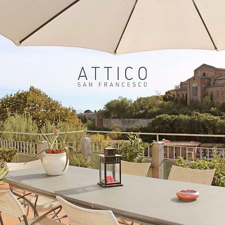 Attico San Francesco Appartement Siena Buitenkant foto