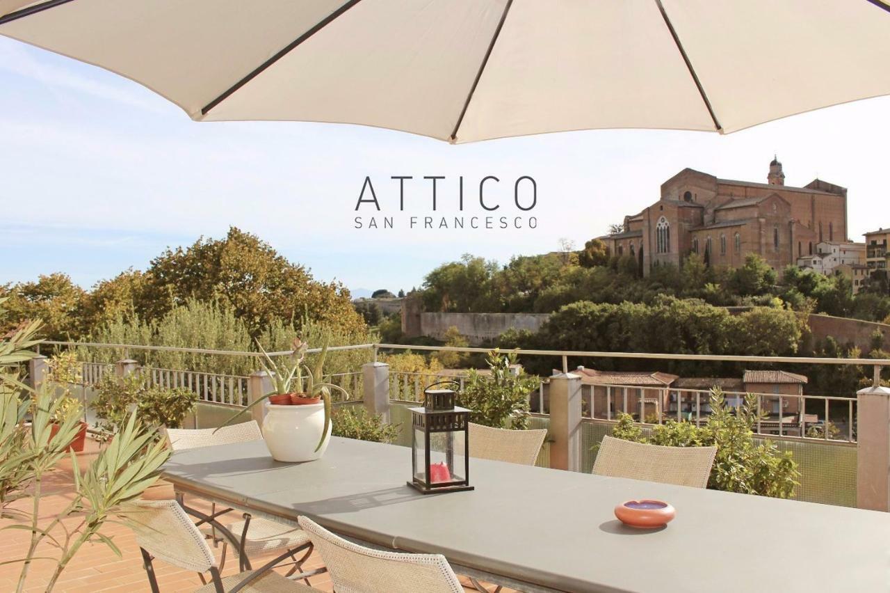 Attico San Francesco Appartement Siena Buitenkant foto